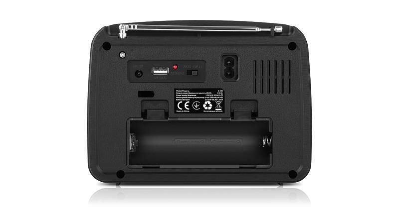 Радіоприймач Real-El X-520 Black (EL121800006) 580246ua фото
