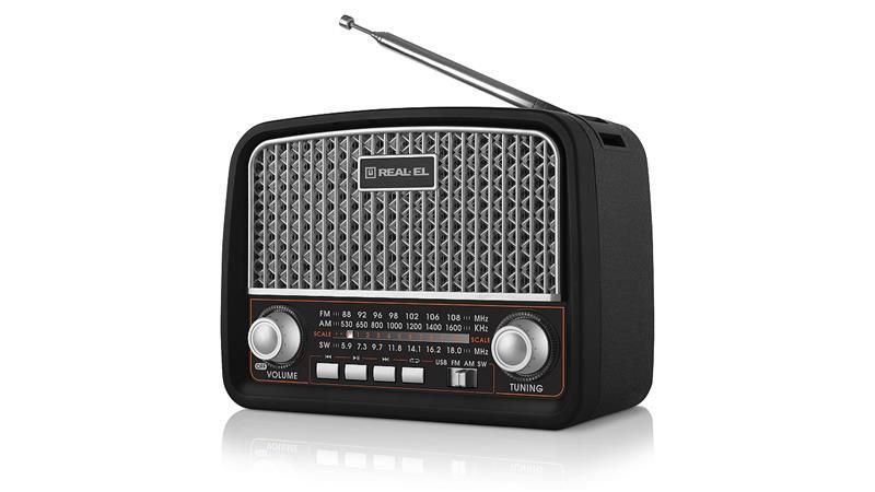 Радіоприймач Real-El X-520 Black (EL121800006) 580246ua фото