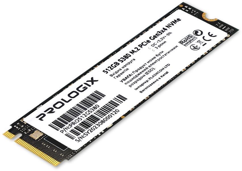 SSD накопитель Prologix S380 512 GB (PRO512GS380) 577174ua фото