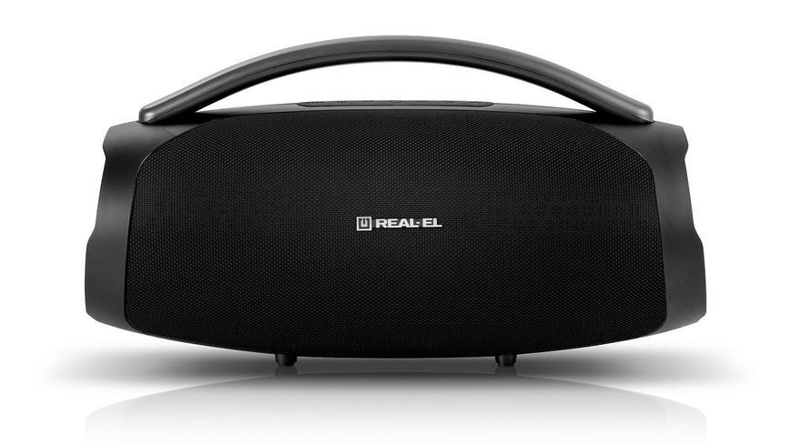 Портативна колонка Real-El X-755 Black (EL121600031) 623629ua фото