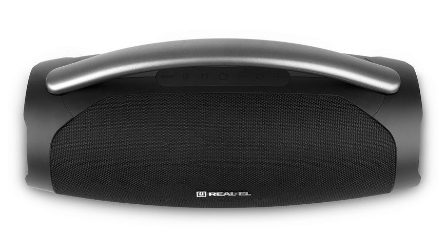 Портативна колонка Real-El X-755 Black (EL121600031) 623629ua фото