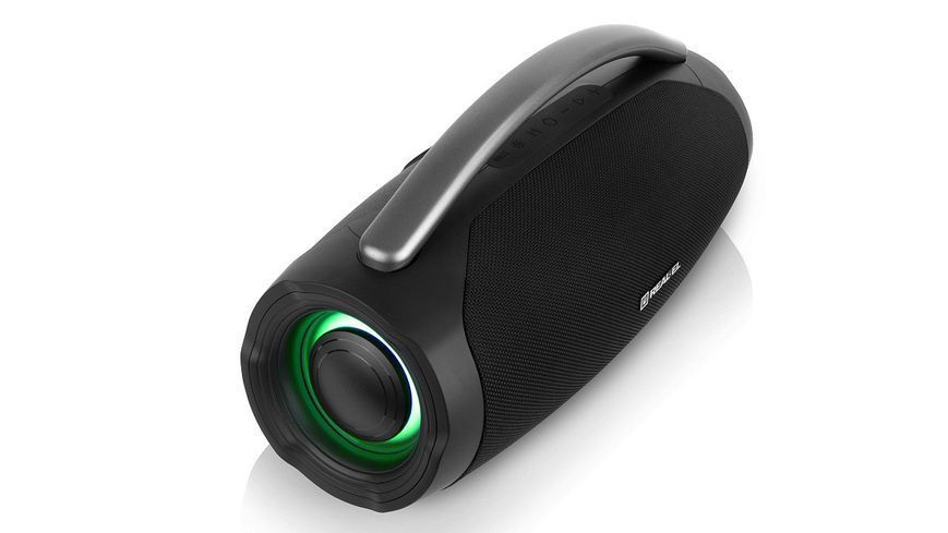 Портативна колонка Real-El X-755 Black (EL121600031) 623629ua фото