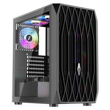 Корпус 1stPlayer AY7-BK-4F1 Black 578472ua фото