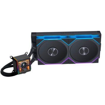 Водяное охлаждение Lian Li Galahad GA II LCD TL 280 Black (G89.GA2ALCD28TLB.00) 622773ua фото