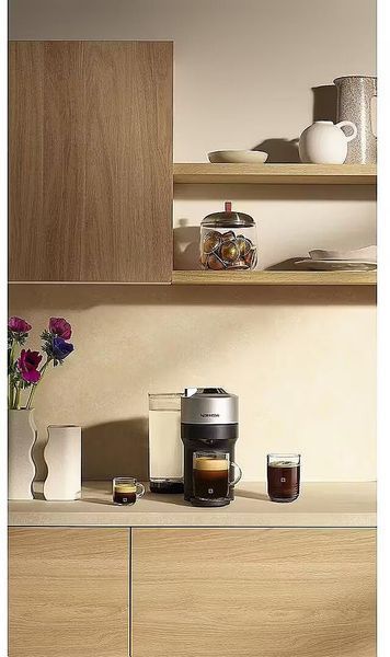 Капсульная кофеварка эспрессо Krups Nespresso Vertuo Pop+ XN930T10 619883 фото