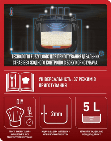 Мультиварка Tefal RK321A34 533694ua фото
