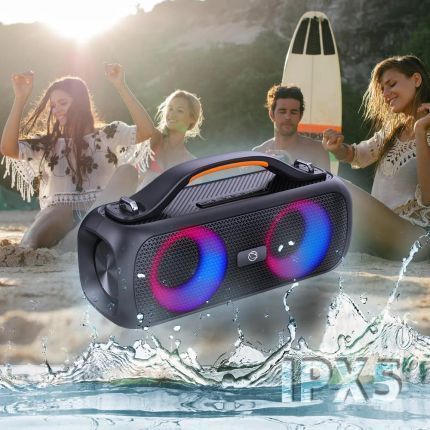 Портативна колонка Manta SPK216 Black 481660 фото