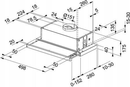 Витяжка телескопічна Franke Flexa FTC 532L GR/XS (315.0547.794) 484096ua фото