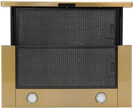 Витяжка телескопічна Maan Corona 60 Gold Glass 490113 фото