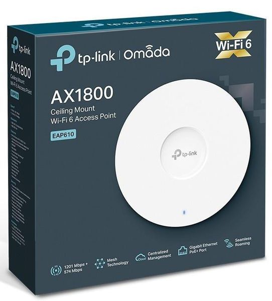 Беспроводная точка доступа TP-Link EAP610 365029ua фото