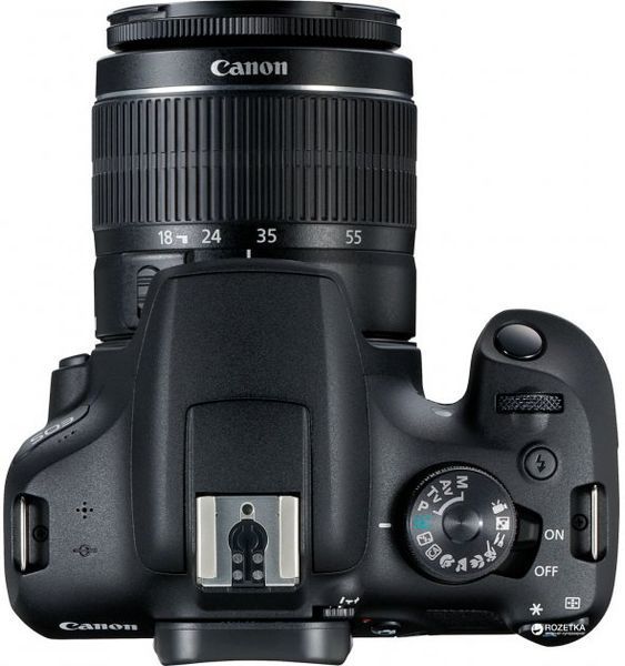 Дзеркальний фотоапарат Canon EOS 2000D kit (18-55mm) IS II (2728C008) 630445ua фото