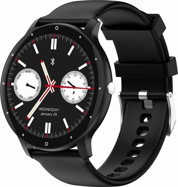 Смарт-часы Gravity GT1-4 Pro Black/White 621747 фото