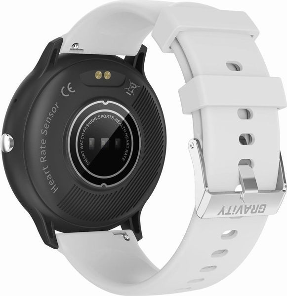 Смарт-часы Gravity GT1-4 Pro Black/White 621747 фото