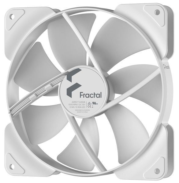 Вентилятор Fractal Design Aspect 14 White (FD-F-AS1-1402) 528358ua фото