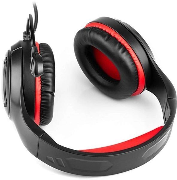 Наушники с микрофоном Real-El GDX-7590 Black/Red (EL124100050) 579480ua фото