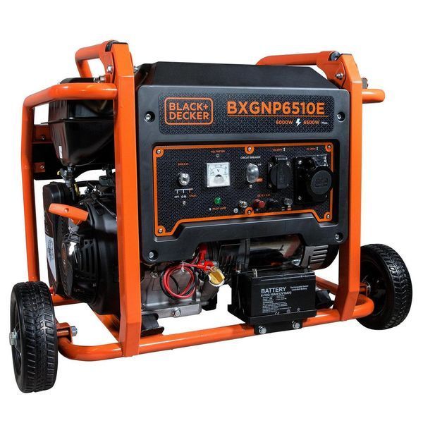 Бензиновий генератор Black+Decker BXGNP6510E 622572ua фото