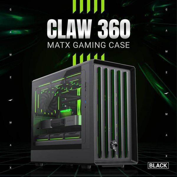 Корпус GameMax Claw 360 BK 628289ua фото