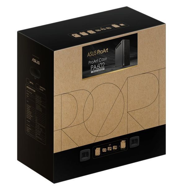 Корпус Asus ProArt PA602 Wood Edition Metal Panel Black (90DC00J0-B09020) 570930 фото