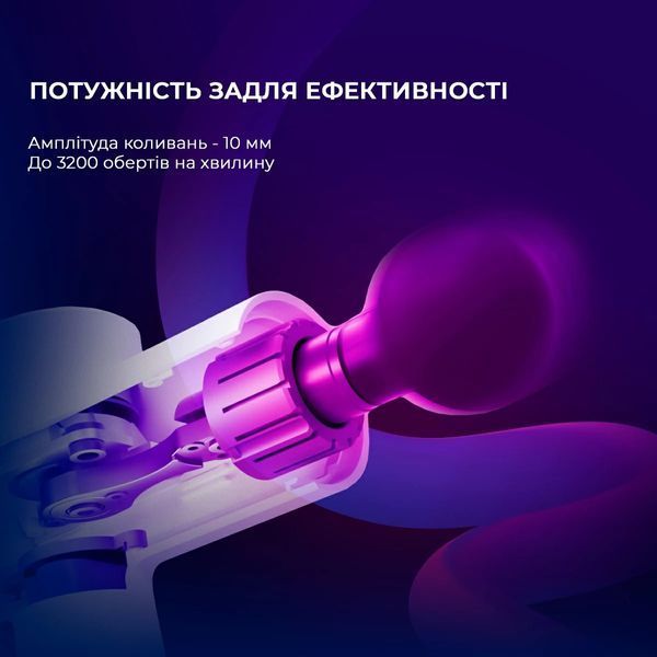 Перкусійний масажер Yunmai Massage Gun Prime 2 (YMFG-M418) 579727ua фото
