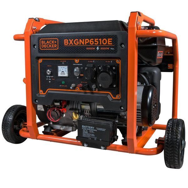 Бензиновий генератор Black+Decker BXGNP6510E 622572ua фото