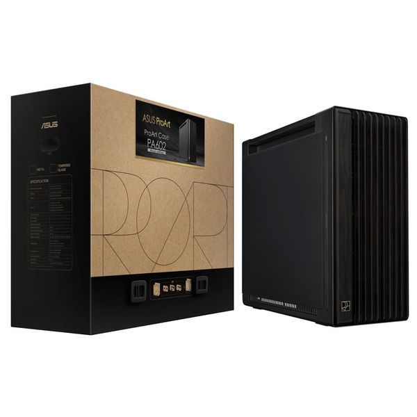 Корпус Asus ProArt PA602 Wood Edition Metal Panel Black (90DC00J0-B09020) 570930 фото