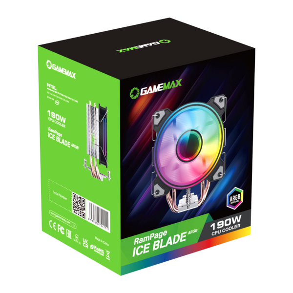 Воздушное охлаждение GameMax Ice Blade ARGB 630768ua фото