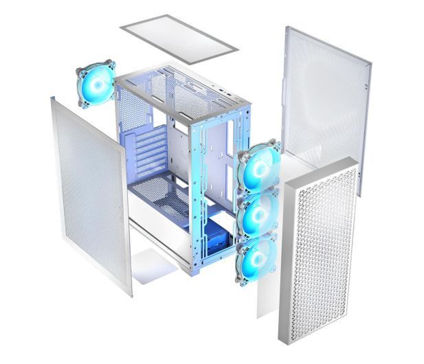Корпус Logic Dart Pro ARGB Midi White (AT-DART-PRO-ARGB-20) 569860 фото