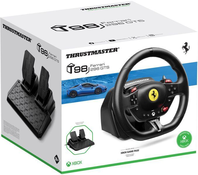 Комплект (руль, педали) Thrustmaster T98-X Ferrari 296 GTS (4460297) 619916 фото