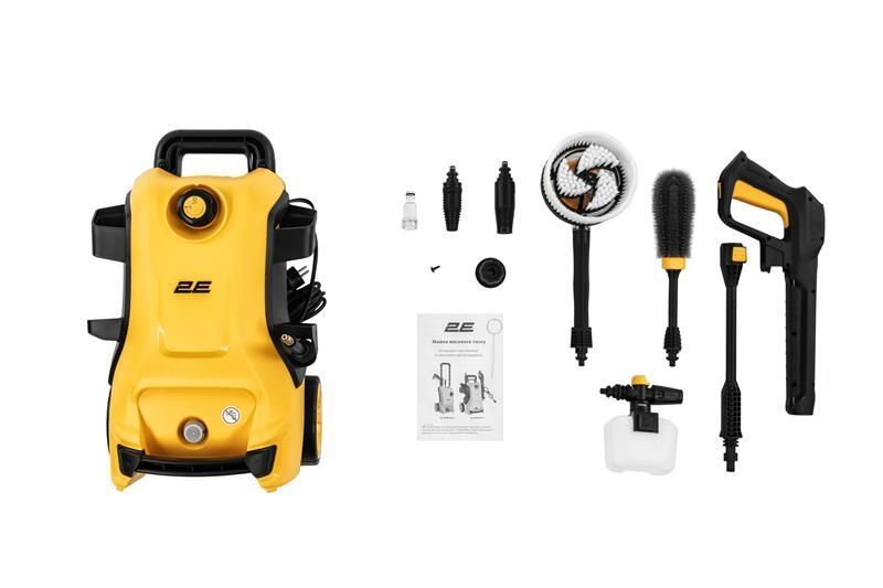 Мінімийка високого тиску 2E AquaClean 150, 2000Вт, 150бар, 450л/год, шланг 8м, 8.84кг (2E-HPW2015) 578952ua фото