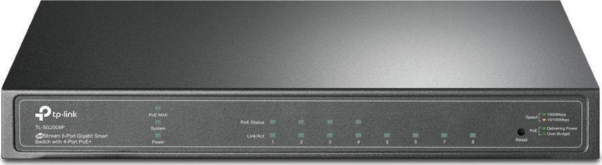 Комутатор Smart TP-Link TL-SG2008P 372517ua фото