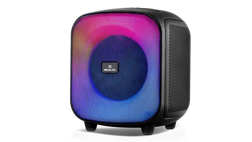 Портативна колонка Real-El X-760 Black (EL121600029) 623630ua фото