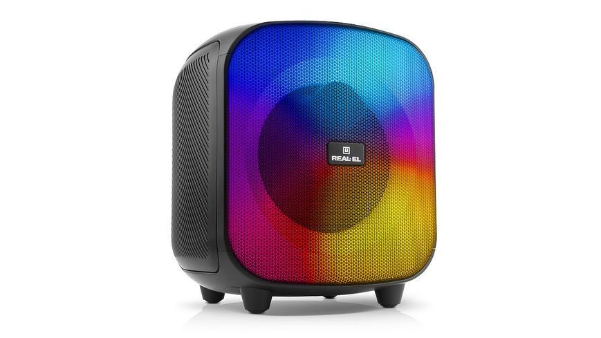 Портативна колонка Real-El X-760 Black (EL121600029) 623630ua фото