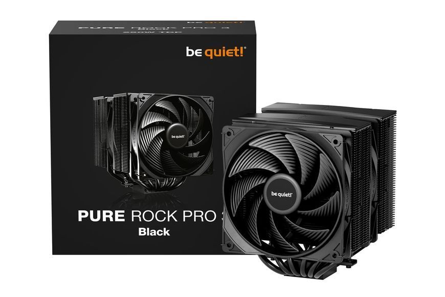 Воздушное охлаждение Be Quiet! Pure Rock Pro 3 Black (BK042) 571741 фото