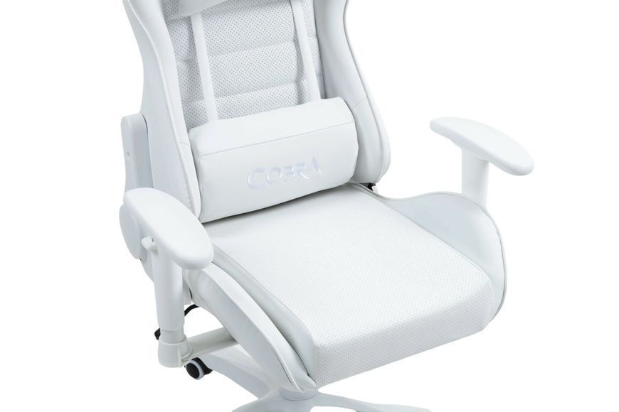 Компьютерное кресло для геймера Cobra Rebel CR207 White 513770 фото
