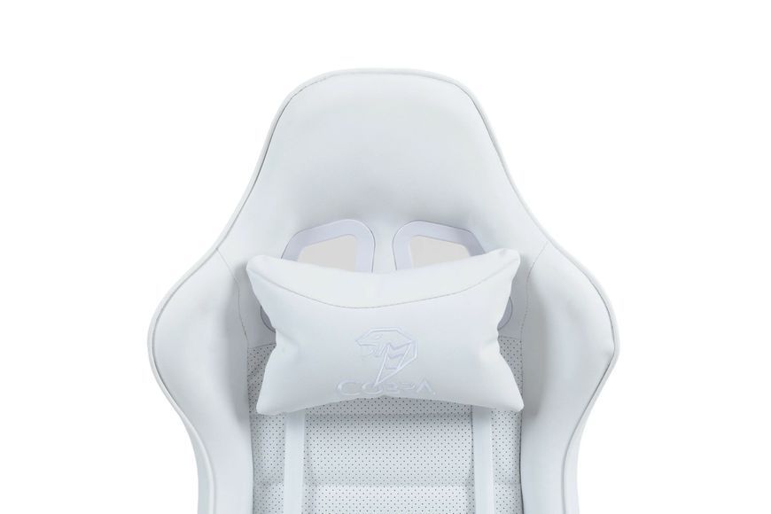 Компьютерное кресло для геймера Cobra Rebel CR207 White 513770 фото