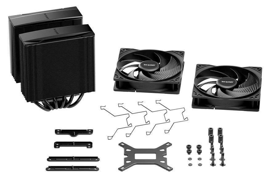 Воздушное охлаждение Be Quiet! Pure Rock Pro 3 Black (BK042) 571741 фото