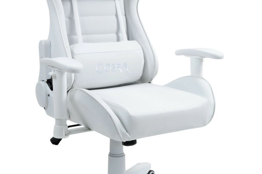 Компьютерное кресло для геймера Cobra Rebel CR207 White 513770 фото