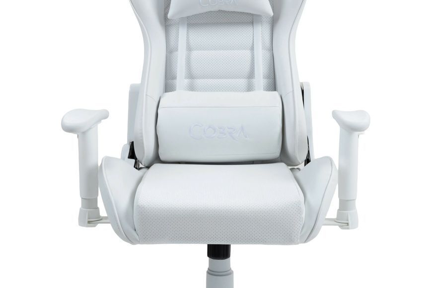 Компьютерное кресло для геймера Cobra Rebel CR207 White 513770 фото