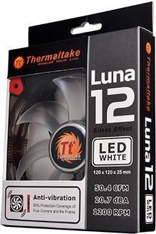 Вентилятор Thermaltake Luna 12 LED White (CL-F018-PL12WT-A) 618922 фото
