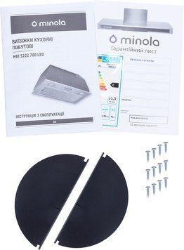 Витяжка вбудована Minola HBI 5222 I 700 LED 627861ua фото