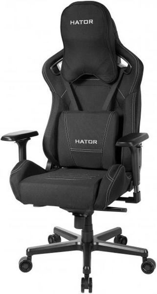 Компьютерное кресло для геймера Hator Arc Fabric Jet Black (HTC-982) 622974ua фото