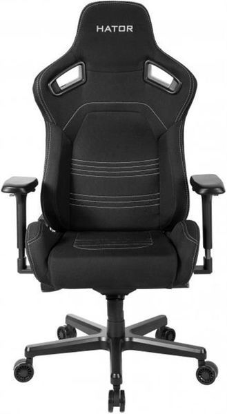Компьютерное кресло для геймера Hator Arc Fabric Jet Black (HTC-982) 622974ua фото