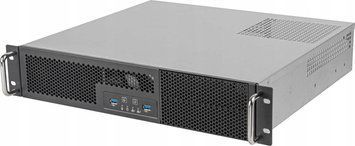 Корпус Silverstone Rackmount Server Gehuse Black (SST-RM23-502-MINI) 542128 фото