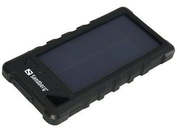 Зовнішній акумулятор (павербанк) із сонячною панеллю Sandberg Outdoor Solar Powerbank 16000 (420-35) 613782 фото