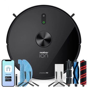 Робот-пылесос Niceboy ION Charles i10 Black 587978 фото