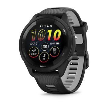 Смарт-часы Garmin Forerunner 265 Black Bezel and Case w. Black/Powder Gray Silicone Band (010-02810-00/10/50) 621698 фото