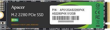SSD накопичувач Apacer AS2280P4X 512 GB (AP512GAS2280P4X-1) 471387ua фото