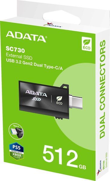 SSD накопичувач Adata SC730 512 GB (SC730-512G-CACTI) 618509 фото