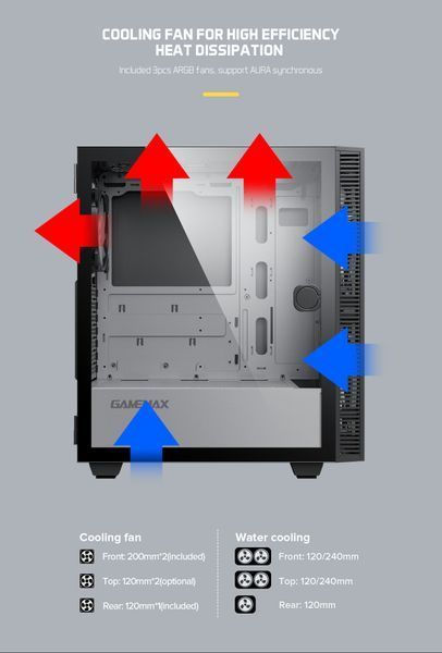 Корпус GameMax Aero MFG.A367 630499ua фото