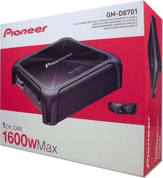 Автопідсилювач Pioneer GM-D8701 618615 фото
